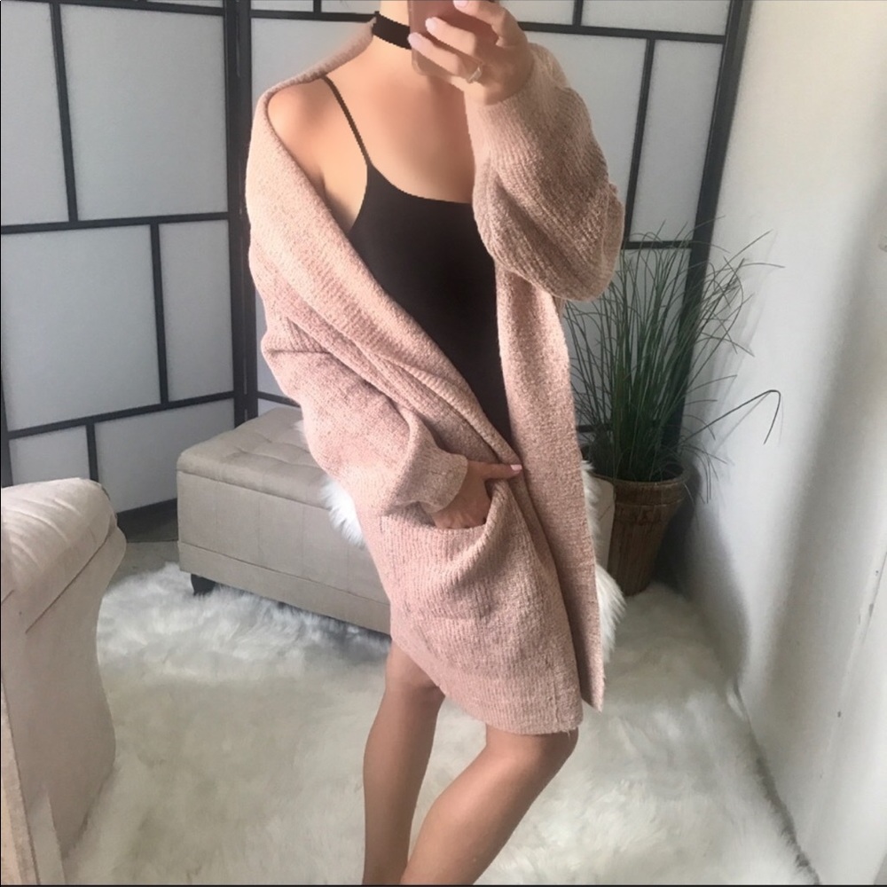 LAST 1️⃣ 3rd RESTOCK!!! EVA Trench Coat Sweater - Picture 3 of 8